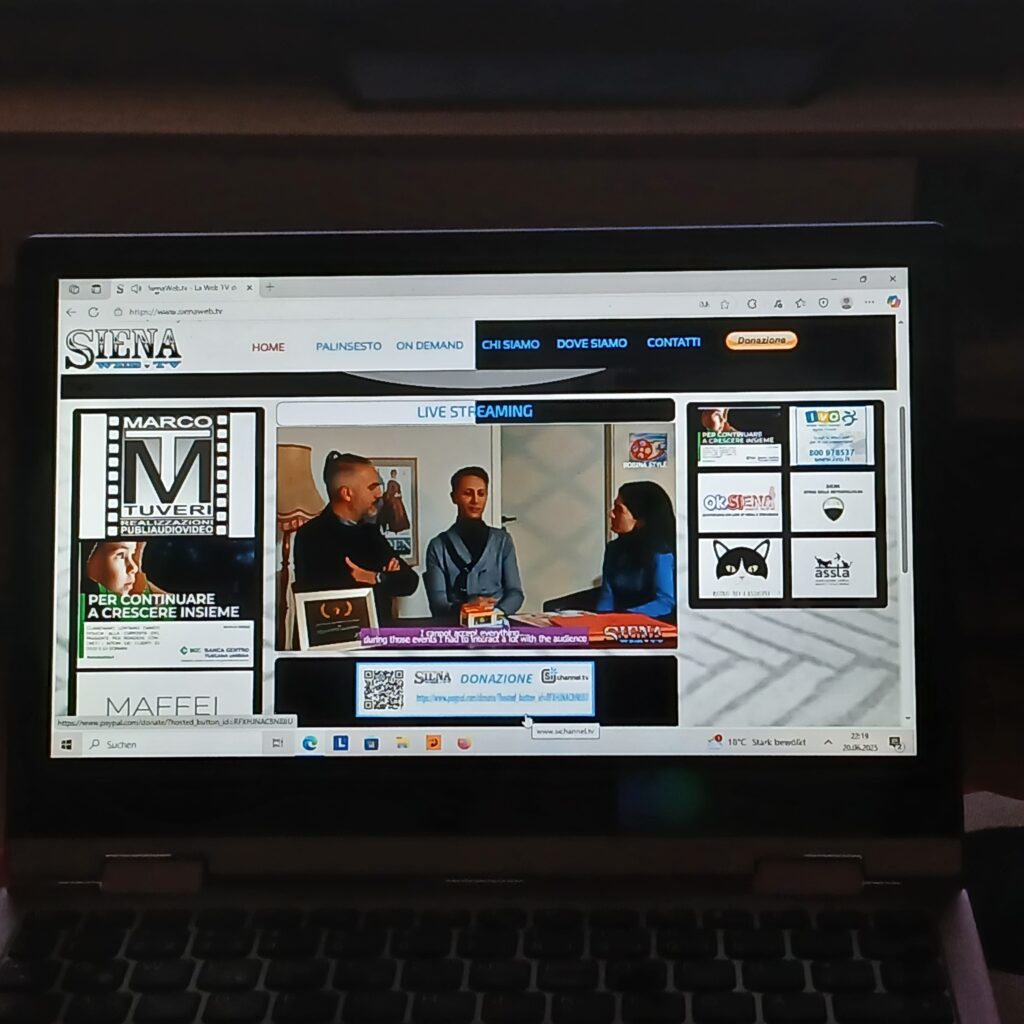 Sienaweb TV for filmakers Leccesi